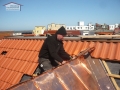 Bauprojekt auf Norderney - Stehfalzarbeiten aus Kupfer