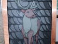 Schieferornament 'Der Hirsch'